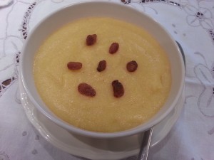 Crema de maíz (polenta)