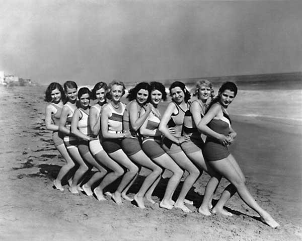 En los años 30 no existía la operación bikini. 